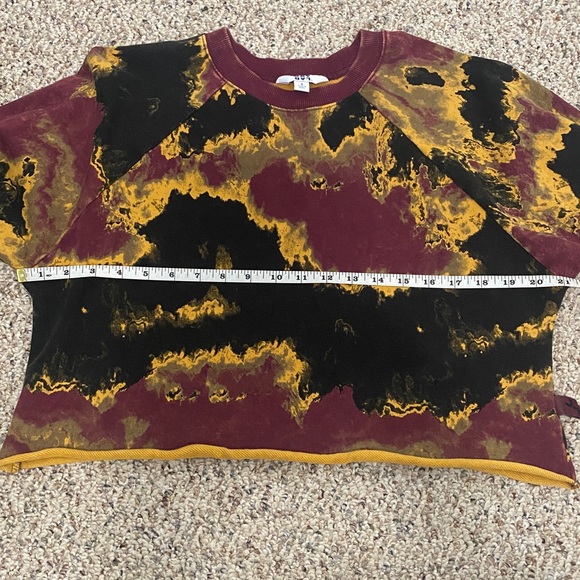 JoyLab Multicolor Tie-Dye Crop Top - Picture 6 of 8